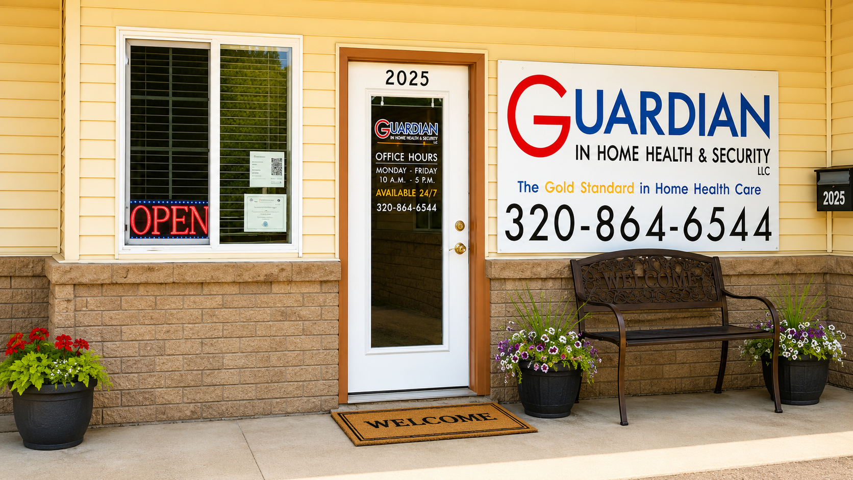 Guardian In Home Health & Security office exterior in Glencoe, Minnesota